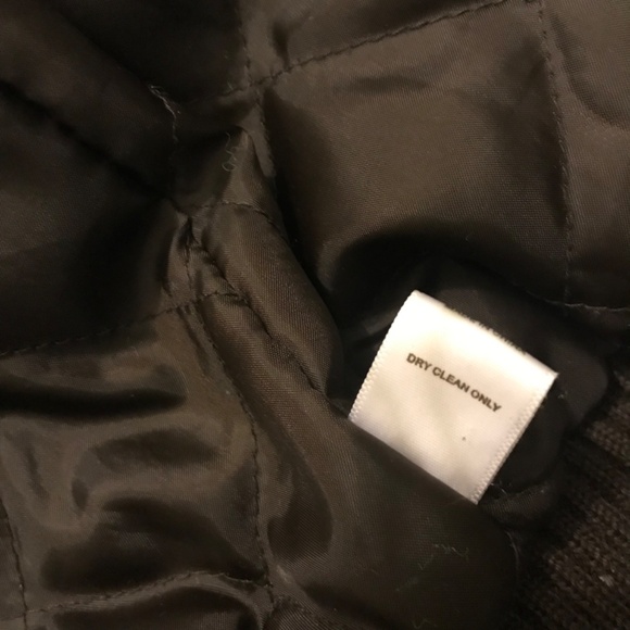 Vintage Y2K Lola Brown Plaid Wool Blend Crop Bomber Coat w/Faux Fur Trim Hood - Picture 8 of 15